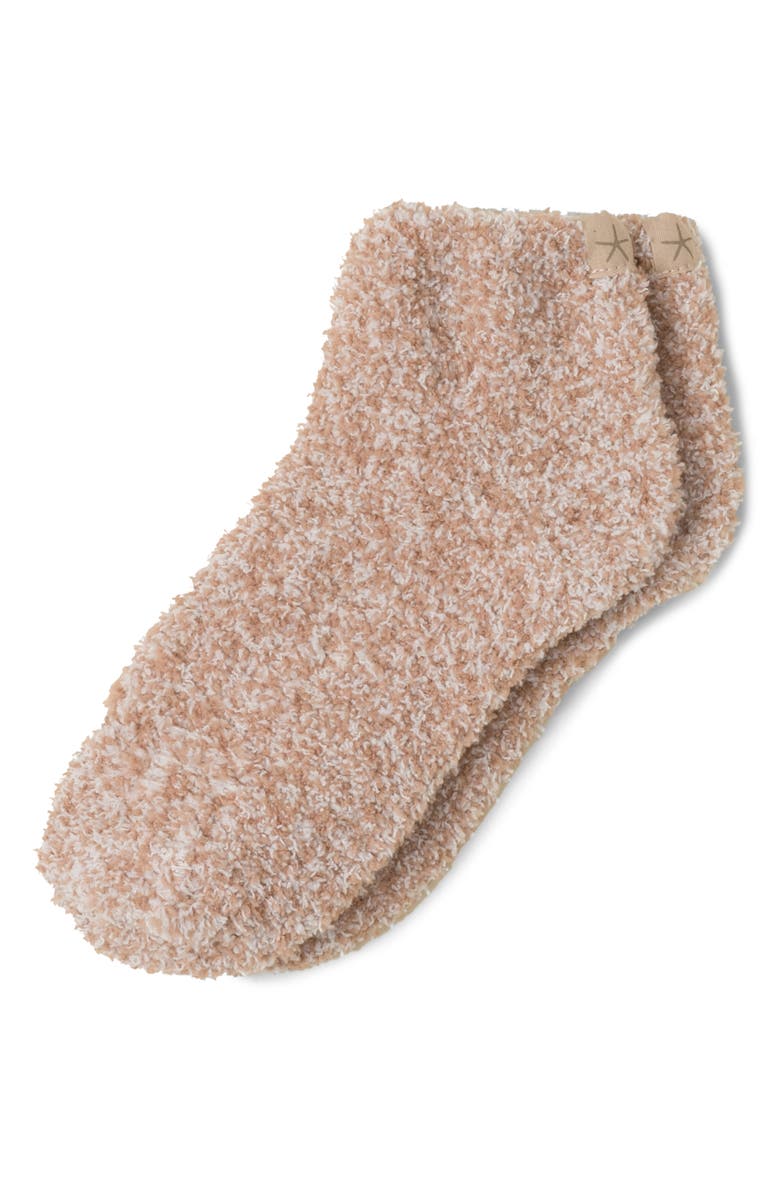 Barefoot Dreams<sup>®</sup> CozyChic<sup>®</sup> Tennis Socks, Alternate, color, He Willow/ White