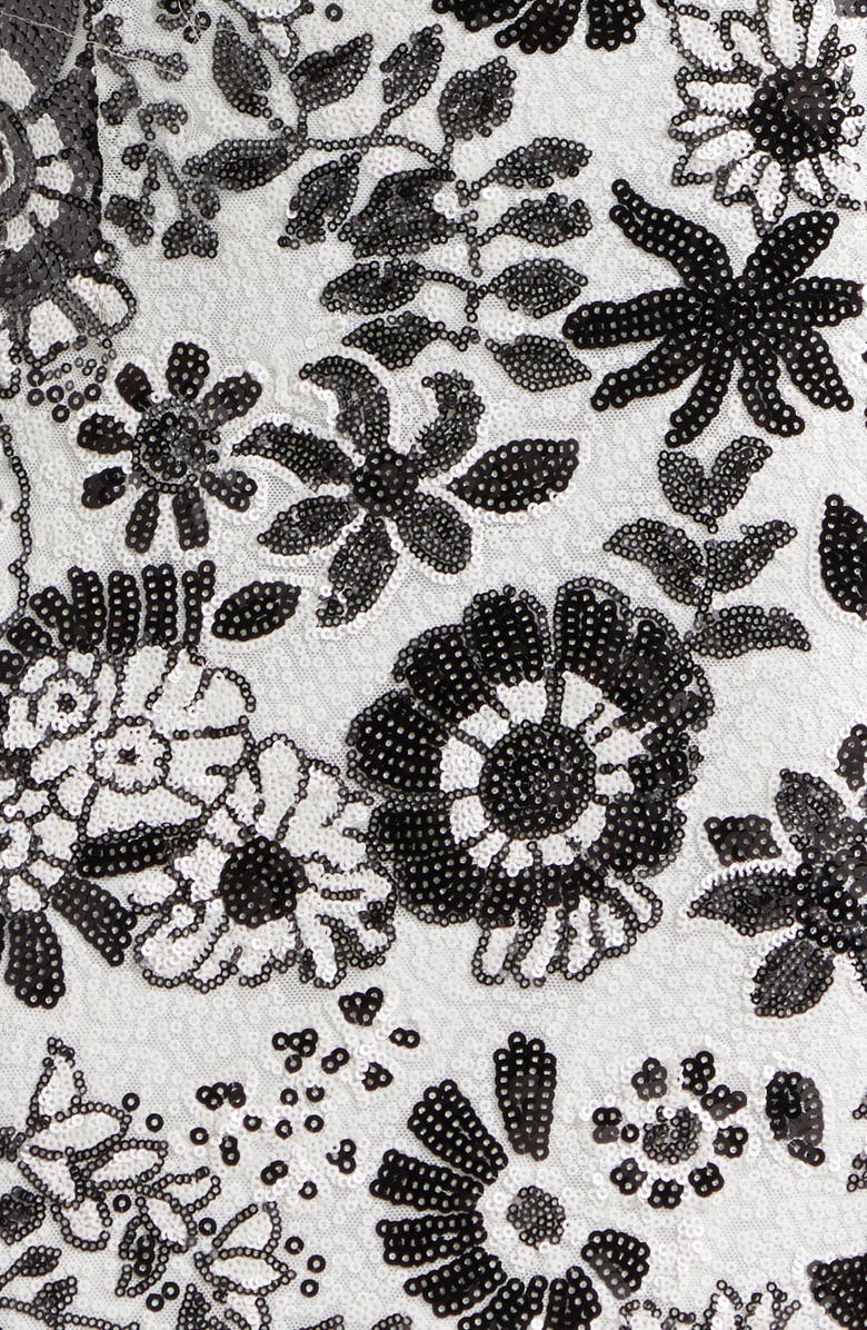 Ramy Brook Bonnie Sequin Strapless Sheath Dress, Alternate, color, 