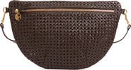 Clare V. Grande Fanny Woven Leather Belt Bag