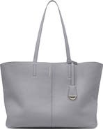 MAISON de SABRÉ Large Leather Snap Soft Tote