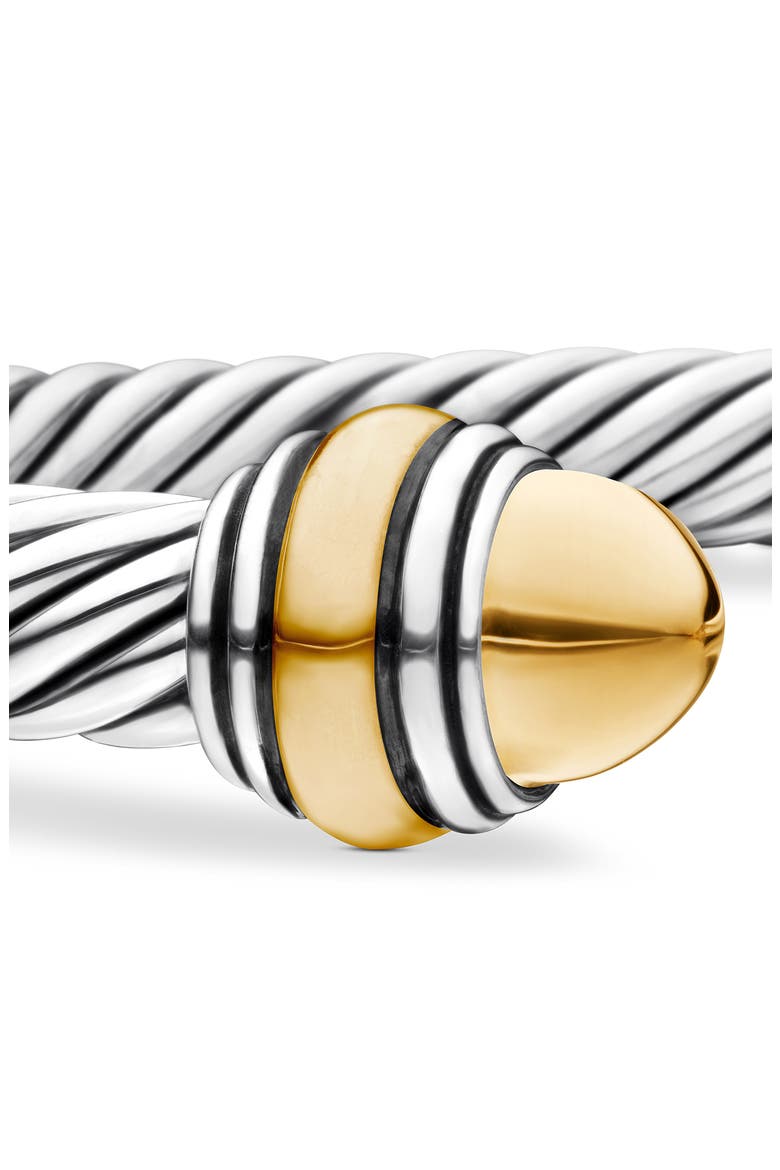 Cable Classics Bracelet with Gold, 5mm, Alternate, color, GOLD DOME