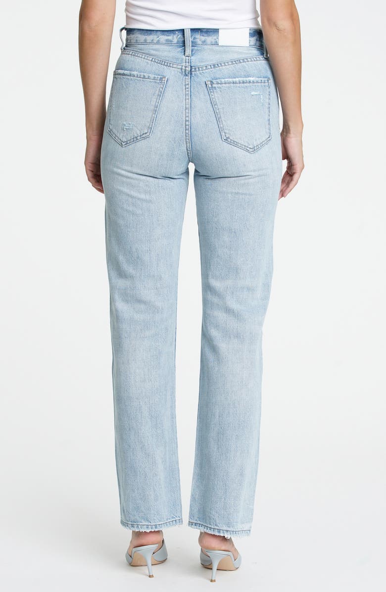 Pistola Cassie Super High Waist Straight Leg Jeans, Alternate, color, By My Side