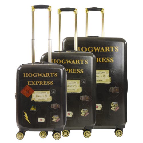 Wb Harry Potter Ful Wb Harry Potter Hogwart Express Hardside Printed Abs 3pc Luggage Set