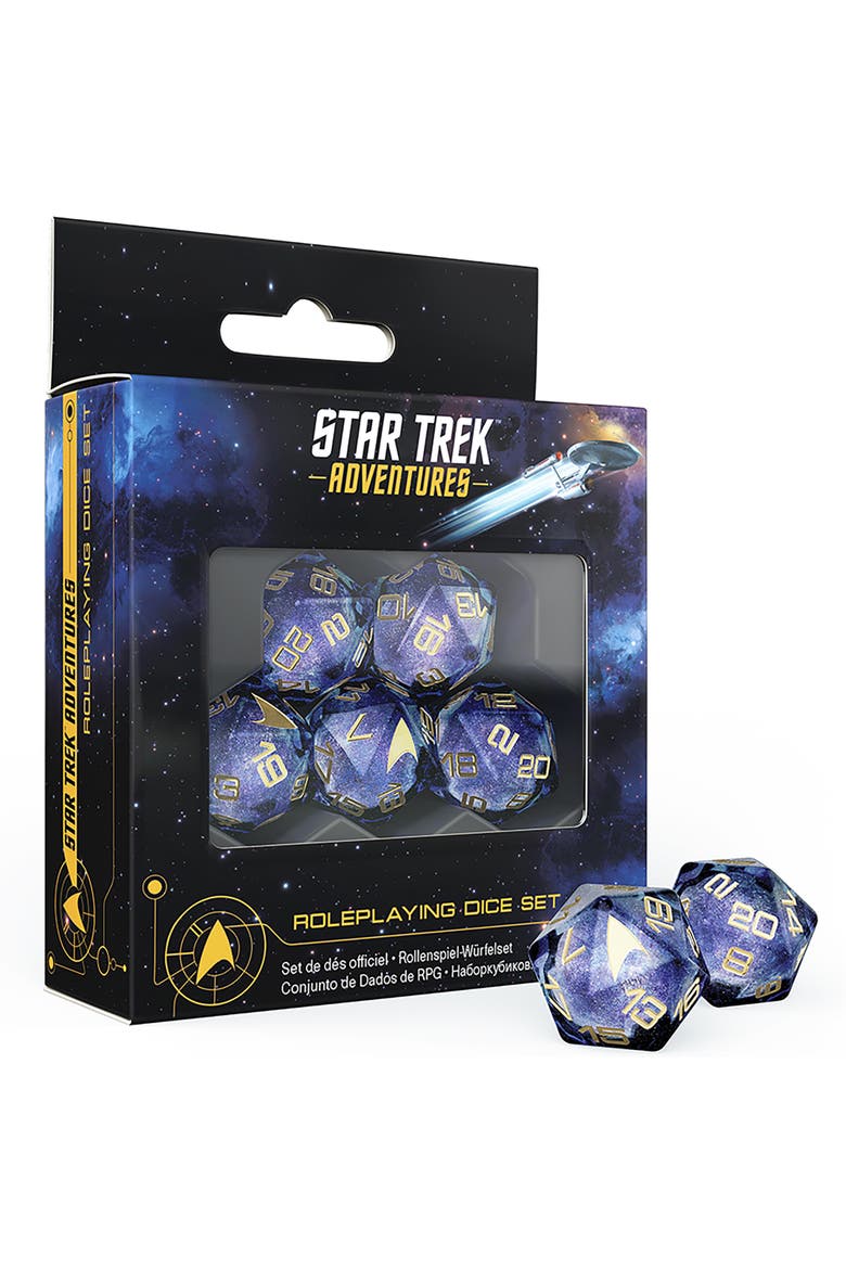 Star Trek Adventures Second Edition Roleplaying Dice Set, Alternate, color, Multicolored