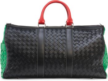 VIP価格 関税込【Bottega Veneta】Colorblock Duffle Bottega Veneta Medium Classic Intrecciato Colorblock Duffle