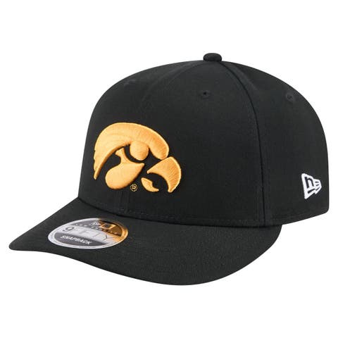 Men's New Era Black Iowa Hawkeyes Low Profile 9FIFTY Snapback Hat