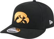 New Era Men's New Era Black Iowa Hawkeyes Low Profile 9FIFTY Snapback Hat