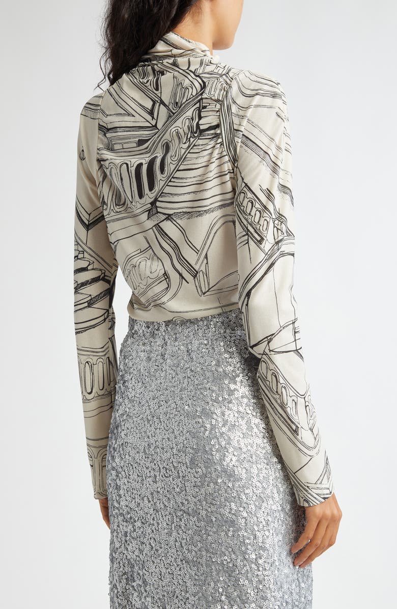 Stine Goya Staircase Print Long Sleeve Top | Nordstromrack