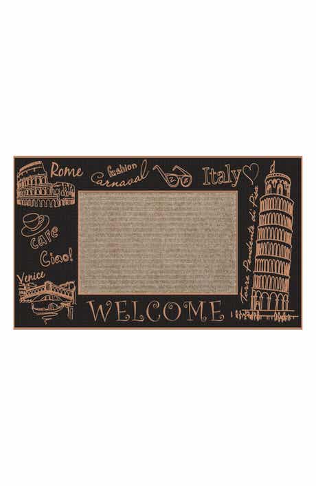 J AND V TEXTILES Welcome Outdoor Mat