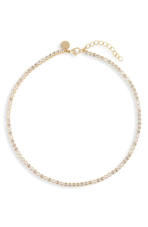 Meg Cubic Zirconia Tennis Necklace