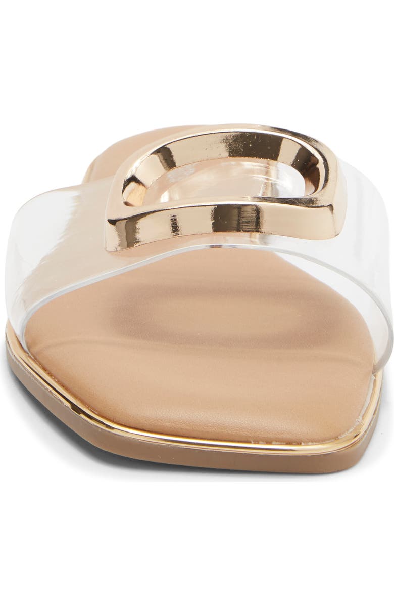 TOP MODA Moana Slide Sandal, Alternate, color, Clear