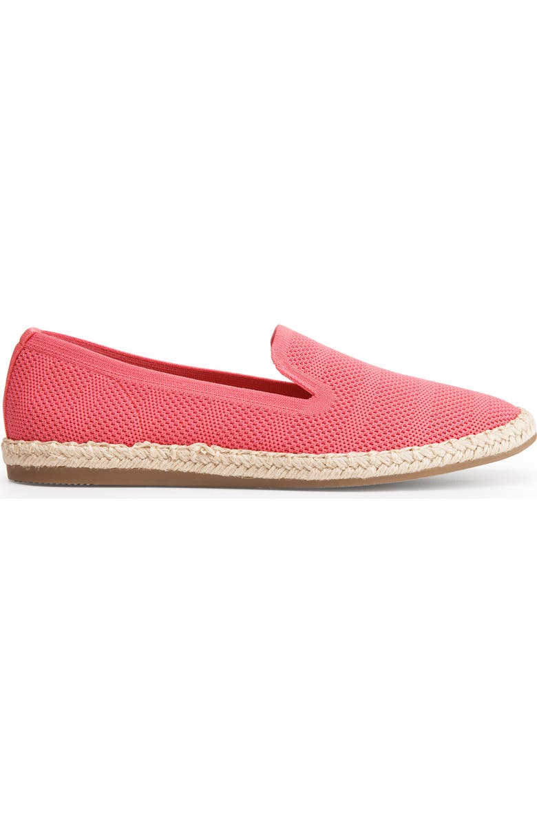 Me Too Koda Knit Slip-On Espadrille Sneaker, Alternate, color, Salmon