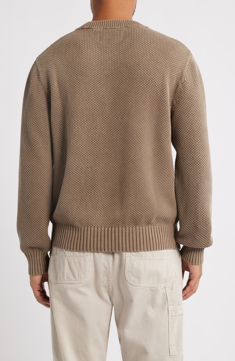 Corridor Cotton Pocket Sweater, Alternate, color, Brown