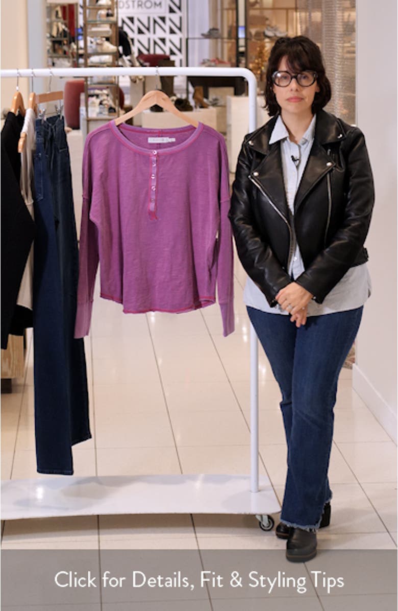 Parker Cotton Henley, sales video thumbnail