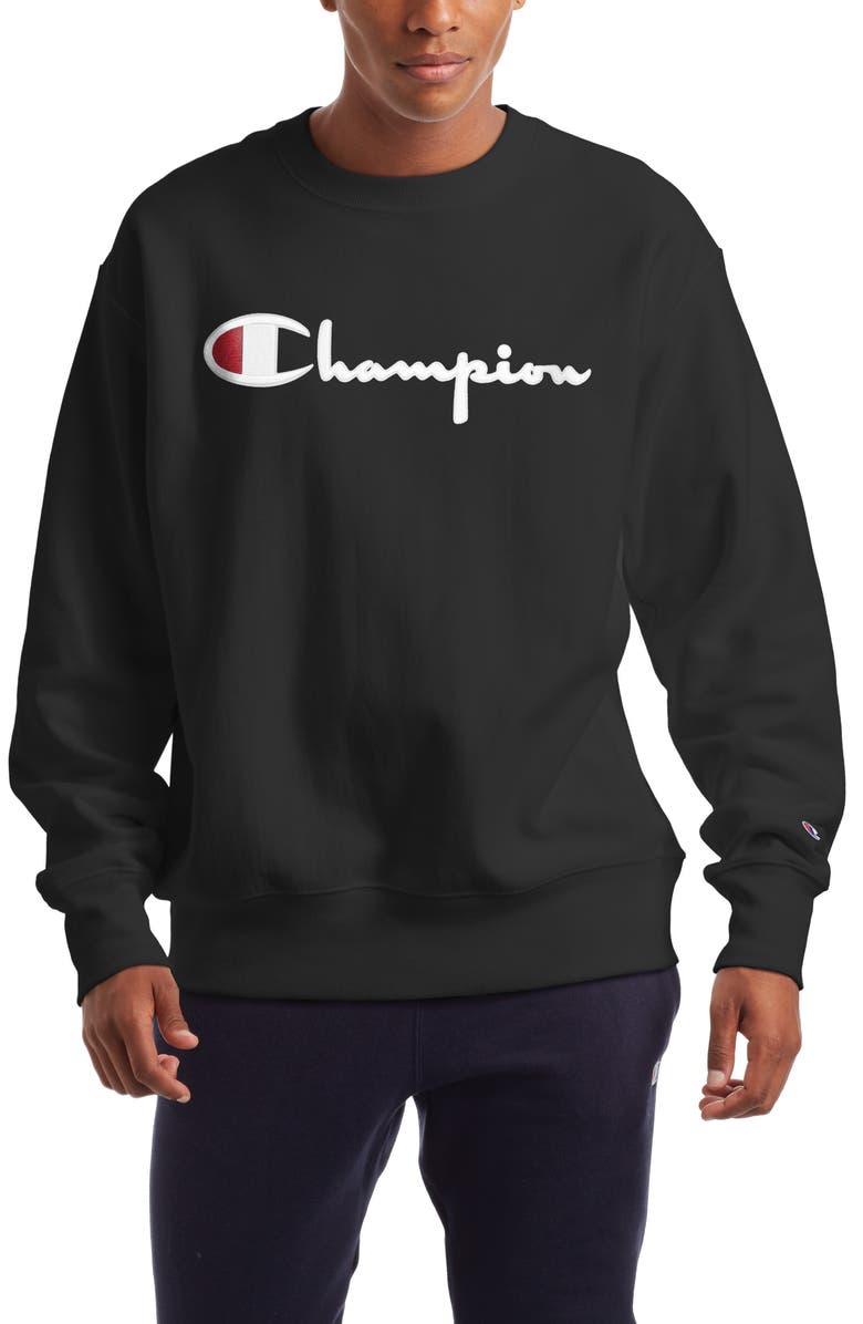 Champion Reverse Weave Crew Sweatshirt, Main, color, 