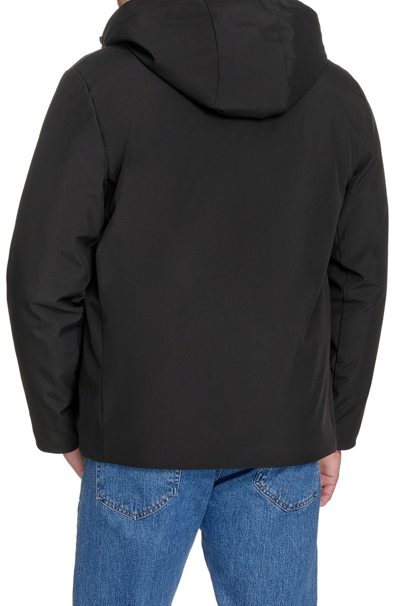 Dockers<sup>®</sup> Modern Water Resistant Hooded Jacket, Alternate, color, Black