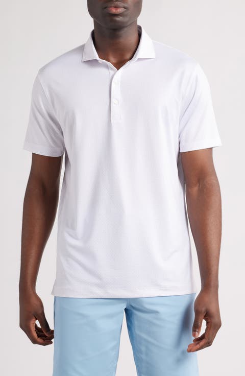 Pete Geo Print PREP-FORMANCE Golf Polo
