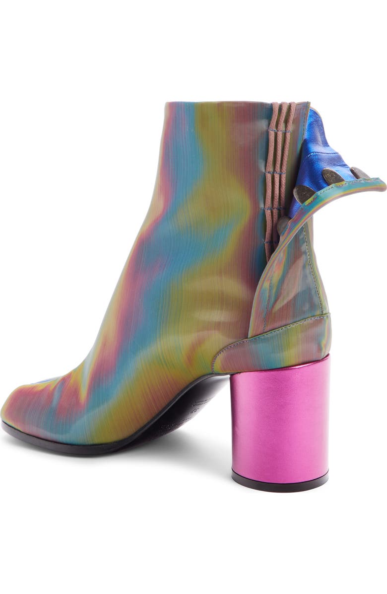 Maison Margiela Tabi Iridescent Boot, Alternate, color,
