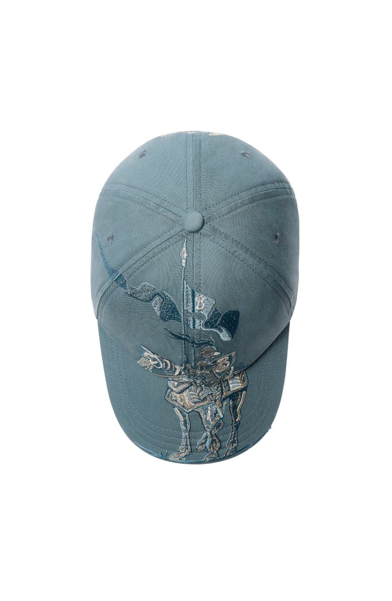 Burberry EKD Gabardine Baseball Cap, Alternate, color, 