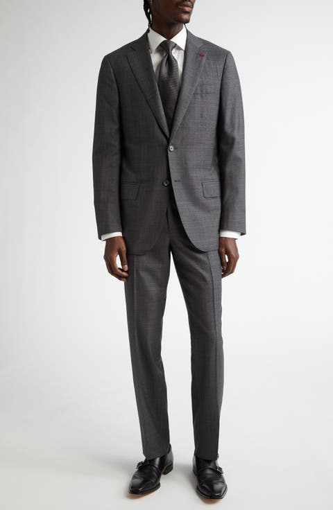 Sanita Plaid Wool Suit