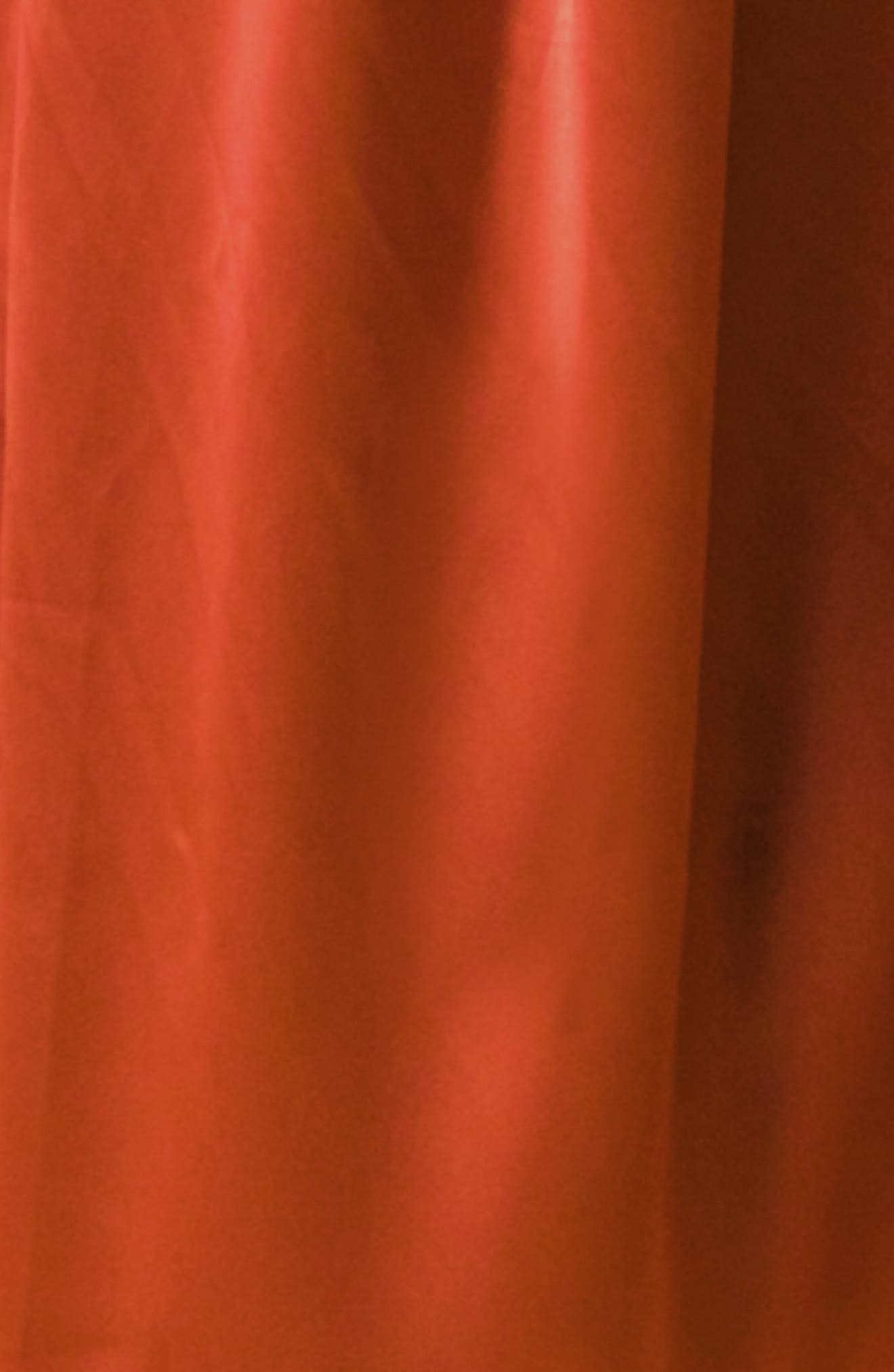 FLYING TOMATO Long Sleeve Satin Midi Shirtdress (Women) | Nordstromrack