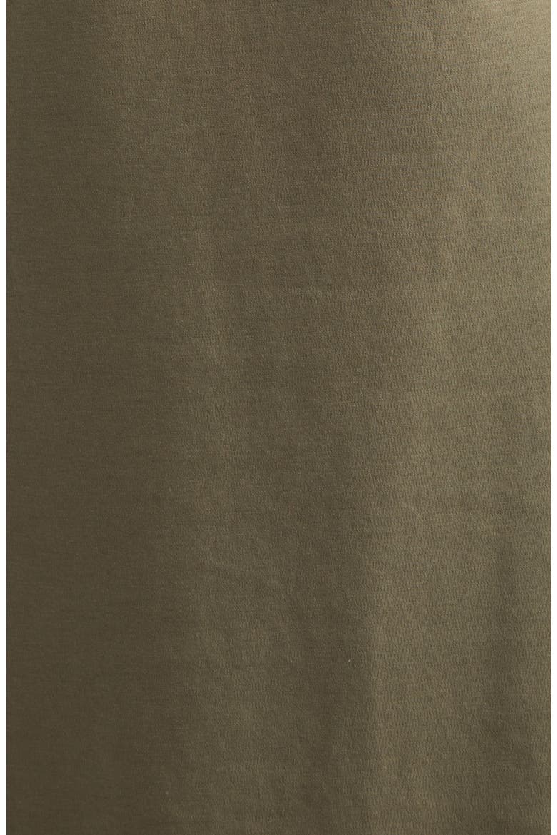 Hem Knot Tank Dress, Alternate, color, KHAKI