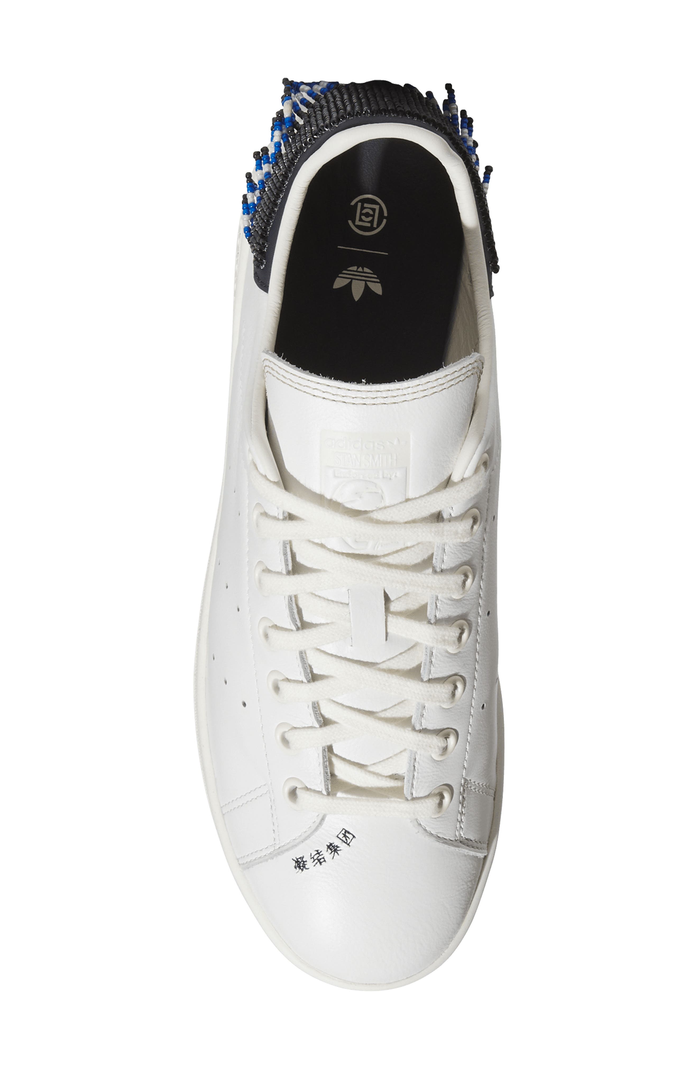 adidas x CLOT Stan Smith Low Top Sneaker, Alternate, color, White/ Navy/ White