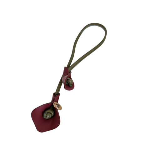 Grace Leather Bag Charm