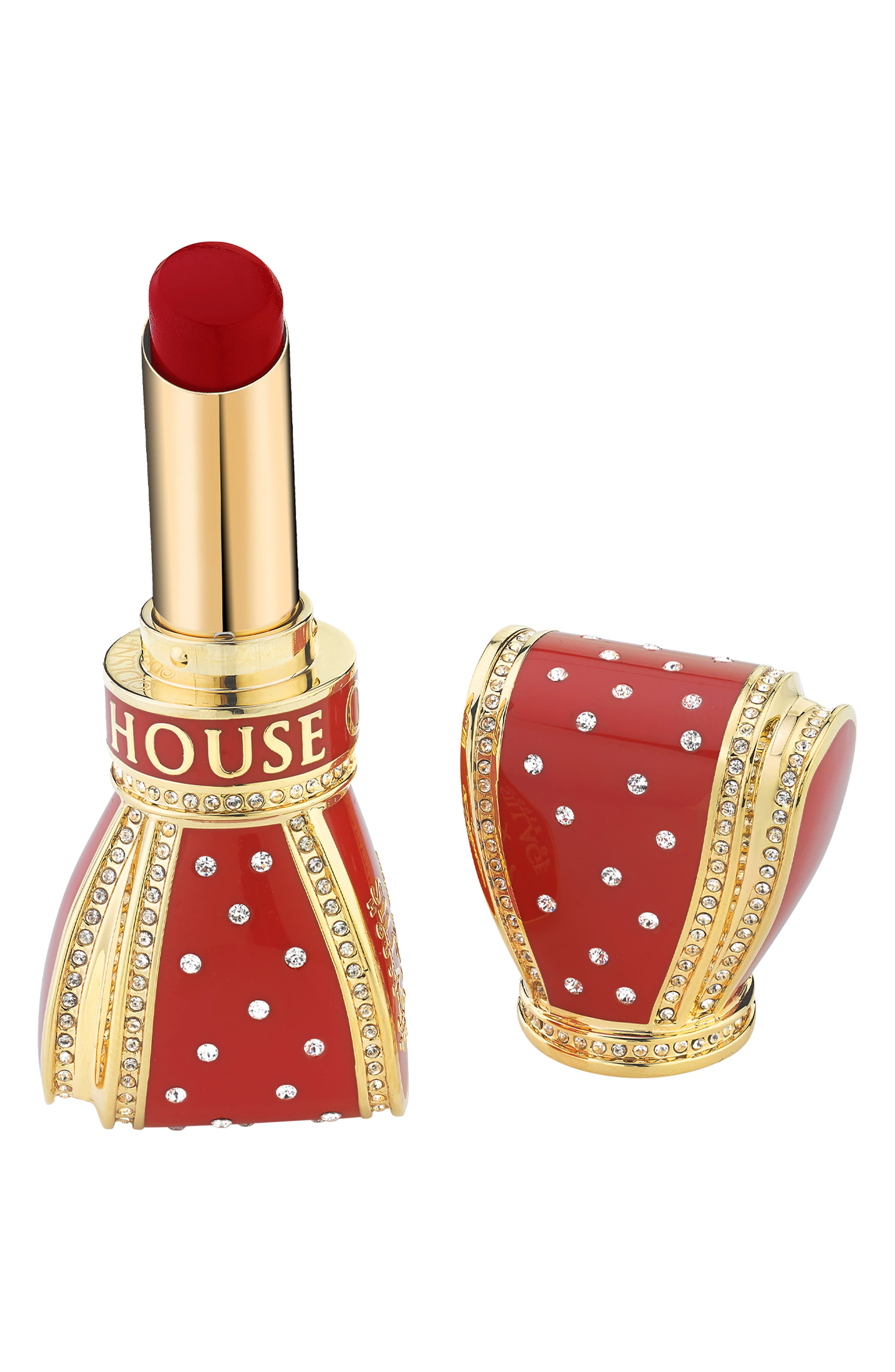 House of Sillage x Disney® Minnie Mouse Refillable Bow Lipstick Case & Refill Set at Nordstrom