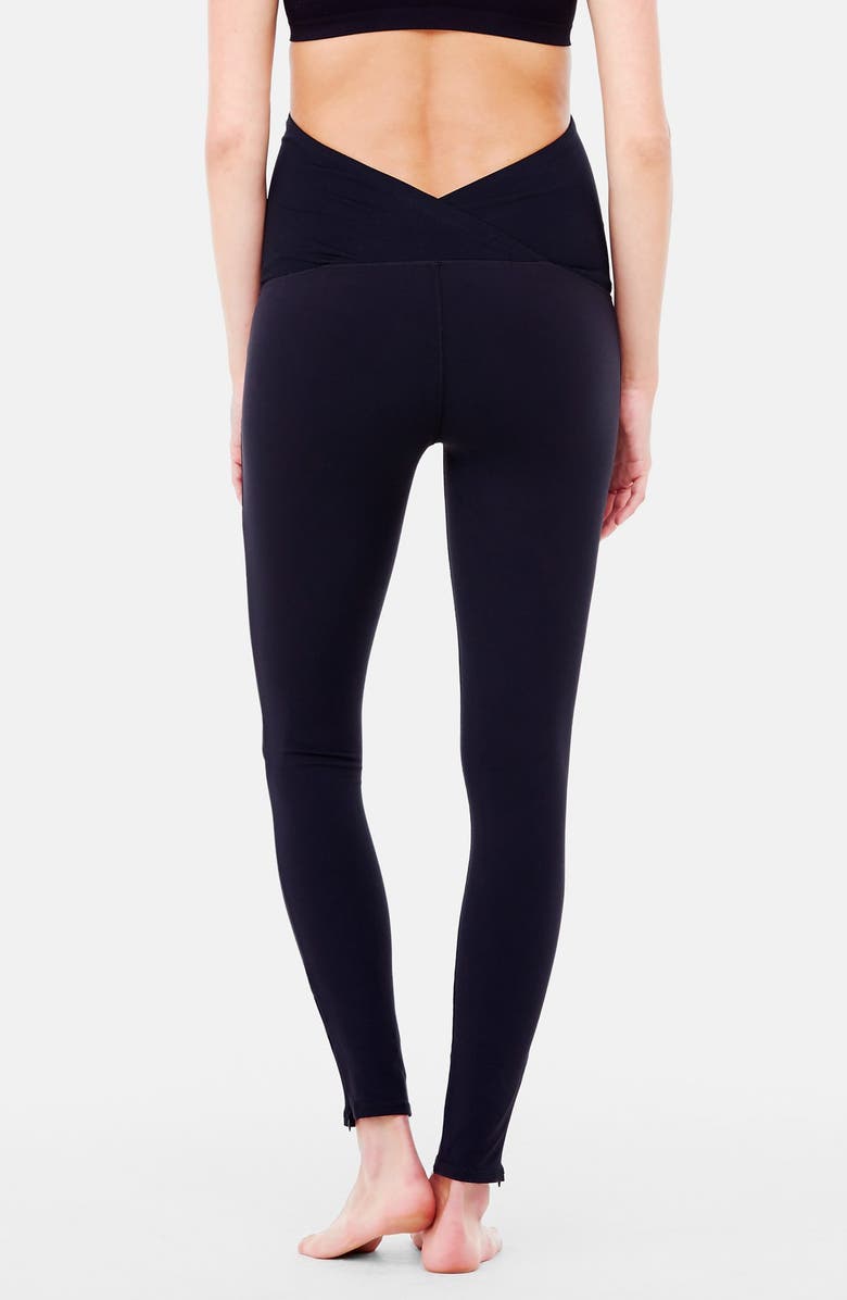 Ingrid & Isabel<sup>®</sup> Active Maternity Leggings with Crossover Panel<sup>®</sup>, Alternate, color,