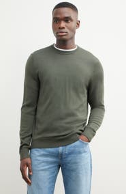 Nordstrom Italian Merino Wool Crewneck Sweater