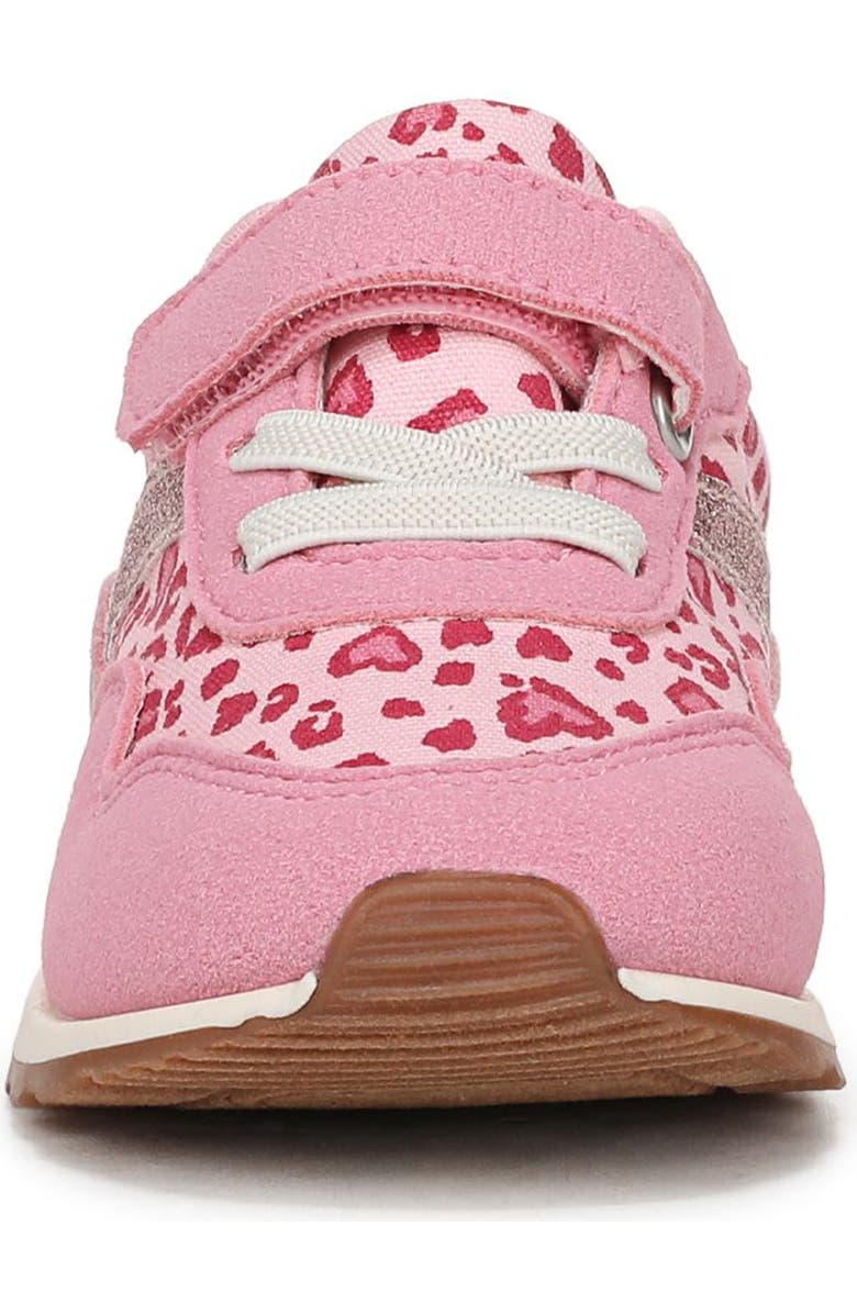 Blowfish Malibu Kids' Valley Sneaker, Alternate, color, Pink Leopard Print Faux Suede
