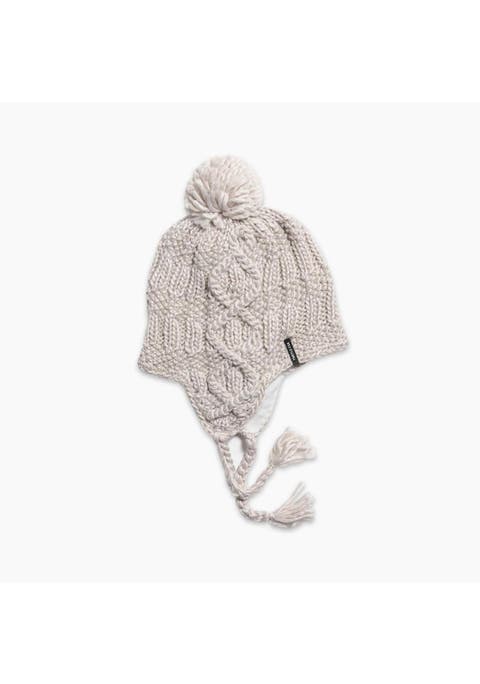 Merino Wool Gianna Earflap Beanie