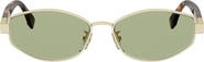 Fendi Baguette 56mm Geometric Sunglasses