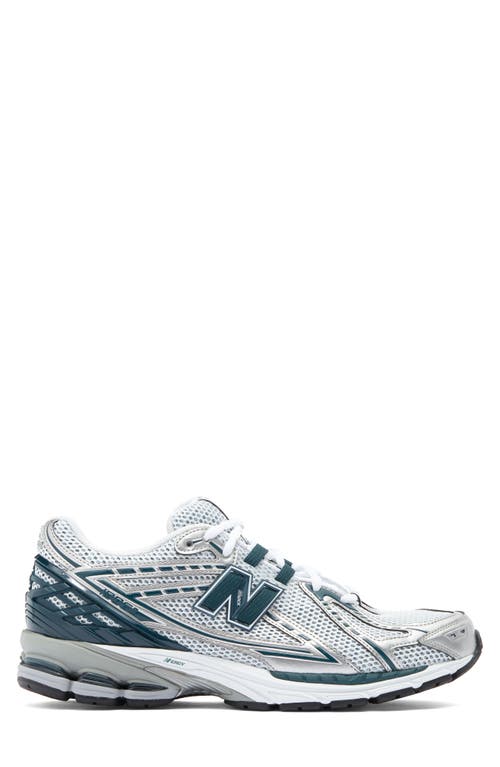 New Balance 1906r Round-head Sneakers In Silver Metallic/deep Ocean