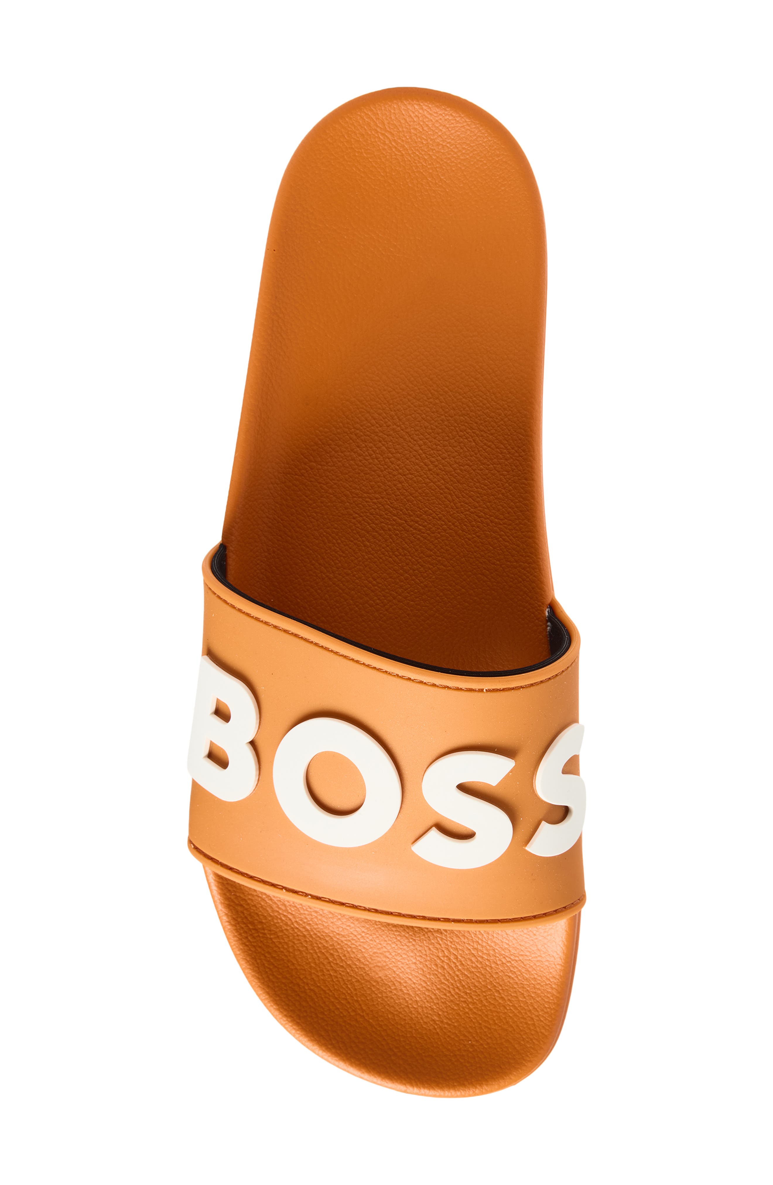 Kirk Slide Sandal, Alternate, color, BRIGHT ORANGE
