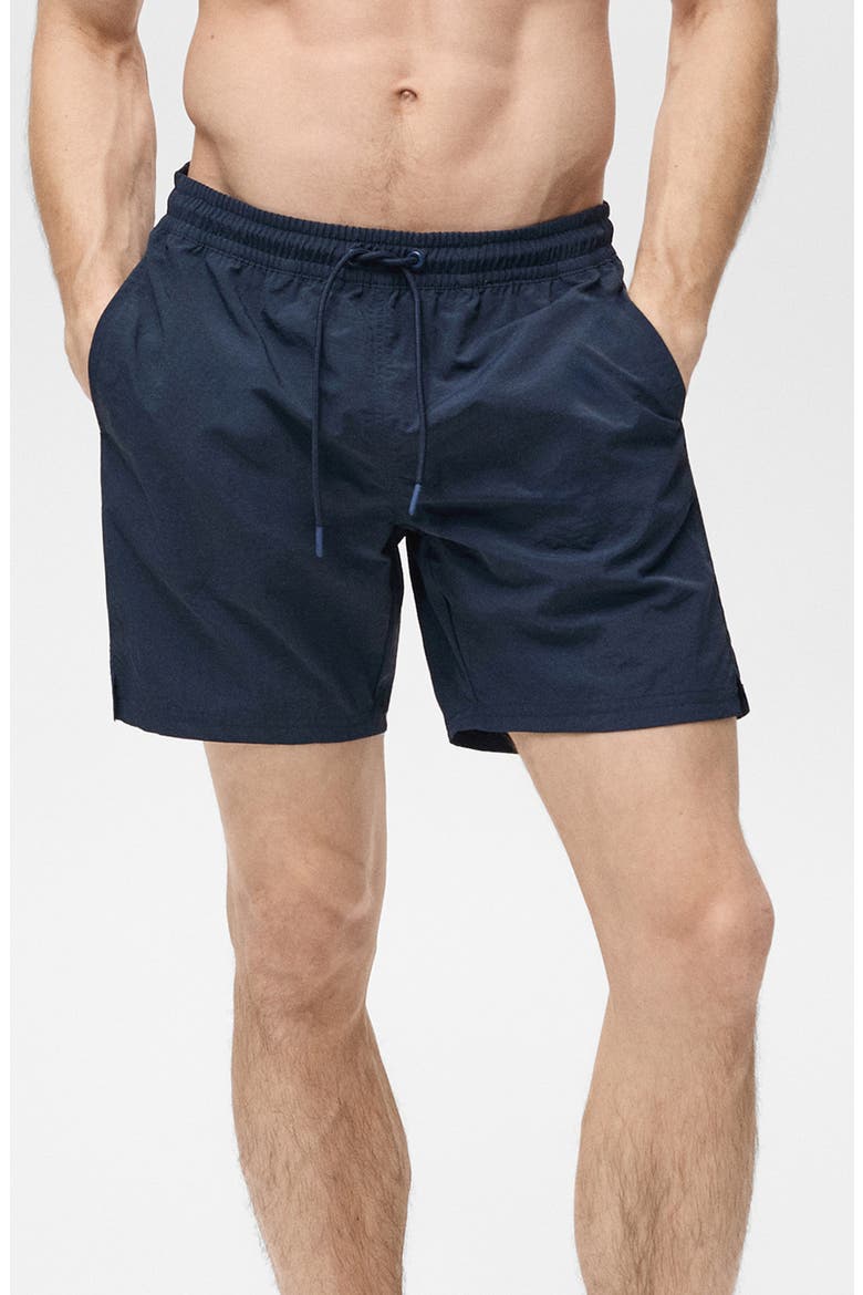 Swim Trunks, Main, color, DARK NAVY