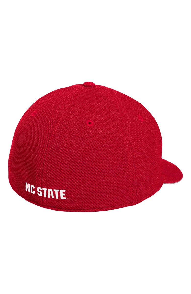 adidas Men's adidas White NC State Wolfpack On-Field Baseball Fitted Hat, Alternate, color, White