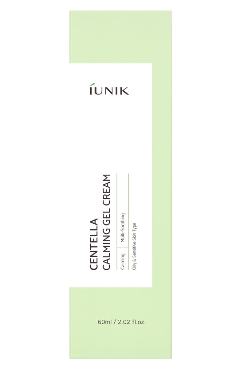 Iunik Centella Calming Gel Cream, Alternate, color, 