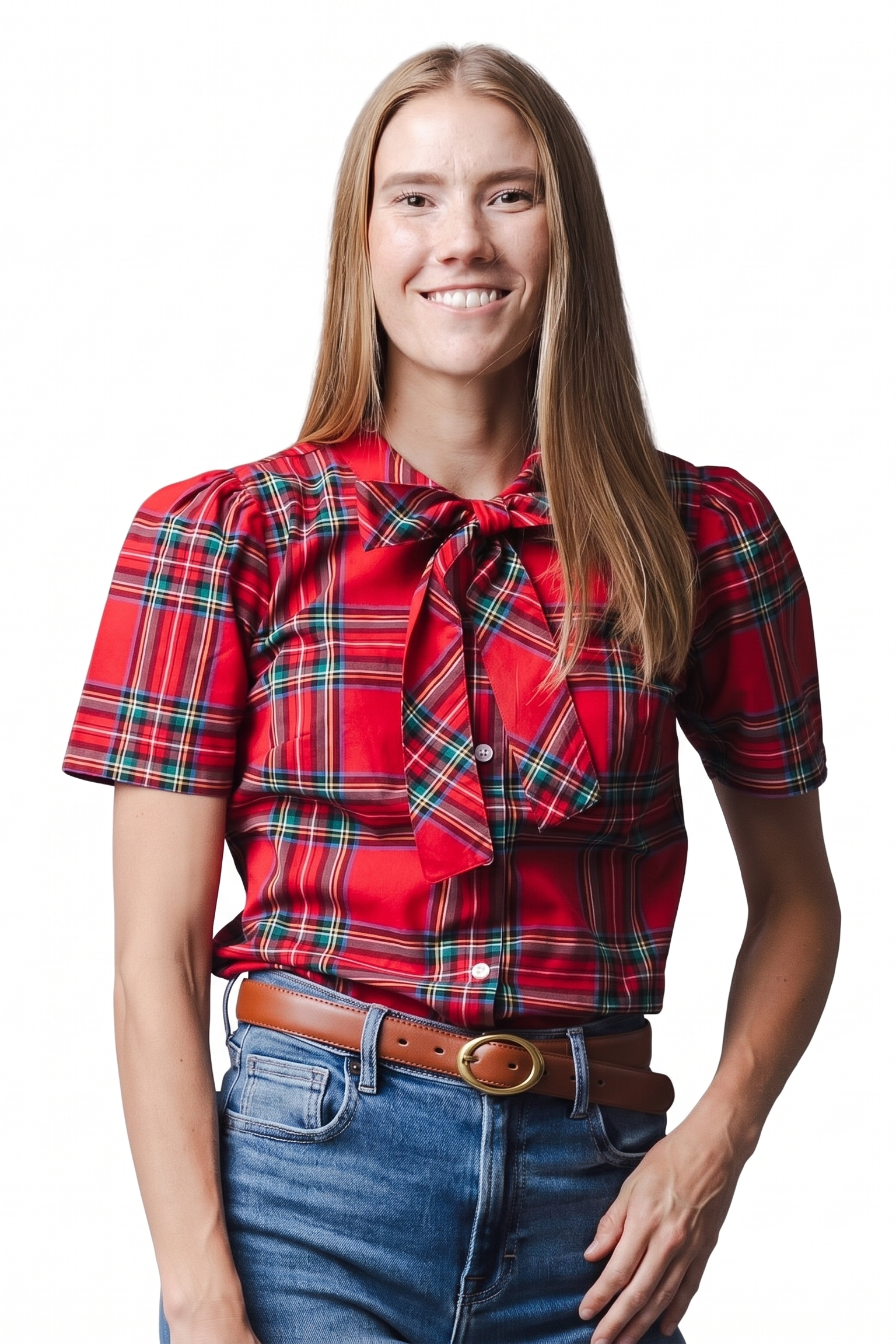 selected Red Holiday Tartan