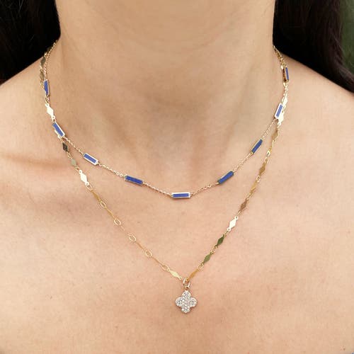 The Lovery Fine Jewelry Gold Kite Chain Necklace In Gold
