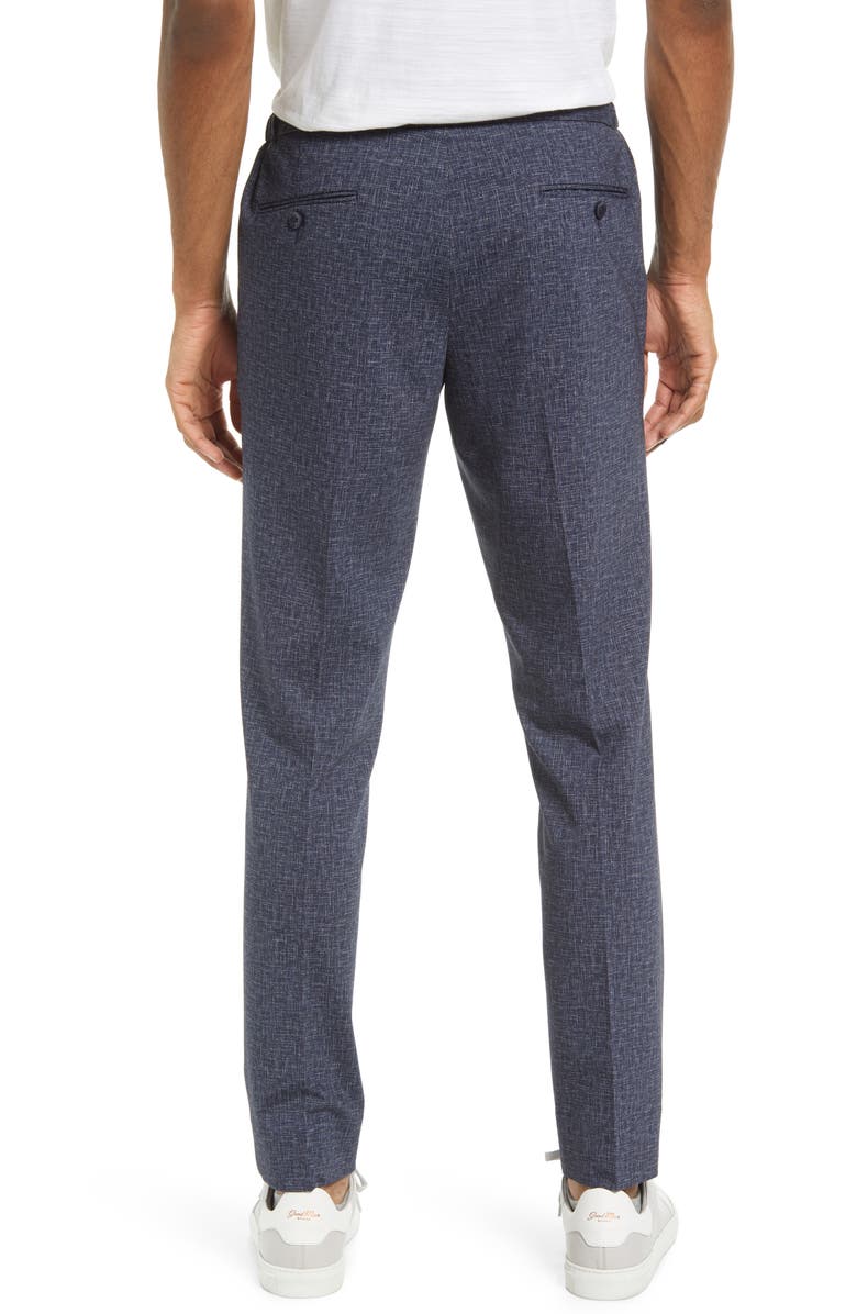 Nordstrom Crosshatch Hybrid Trim Fit Pants, Alternate, color, 