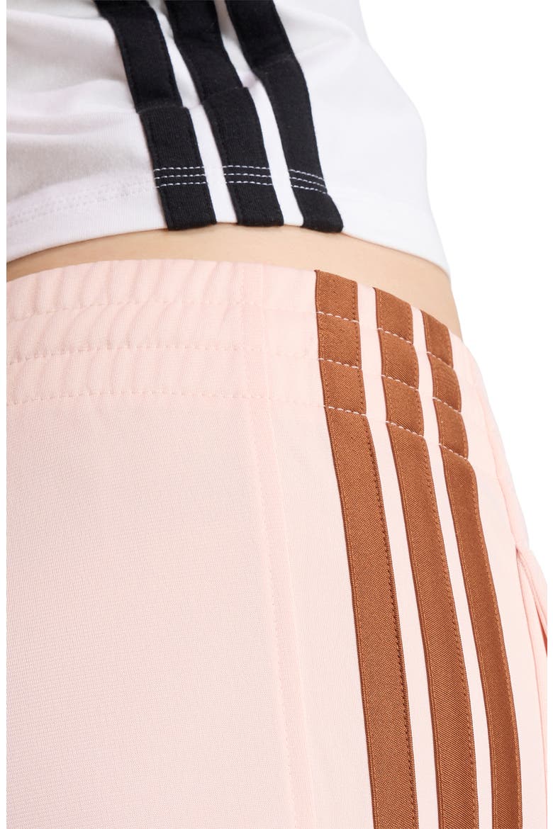 3-Stripes Fashion Track Pants, Alternate, color, BLUSH PINK/ DUSKY BRONZE