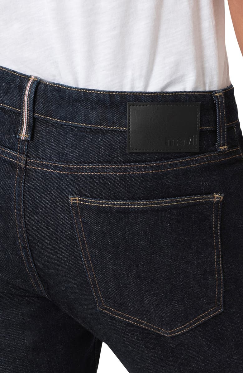 Mavi Jeans Marcus Slim Straight Leg Jeans, Alternate, color, Deep Selvedge