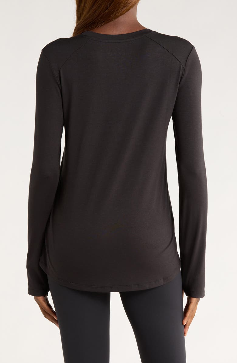 Free Fly Shade Long Sleeve Top, Alternate, color, Black