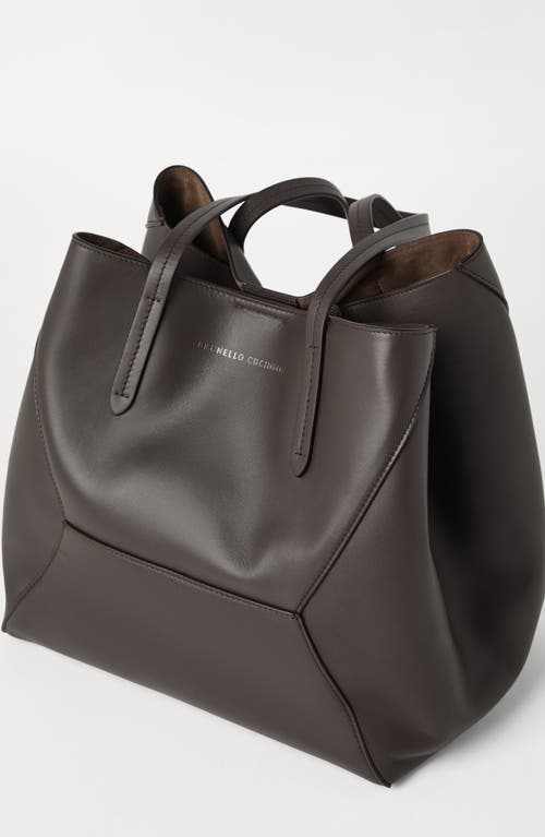 Brunello Cucinelli Calfskin Bc Duo Bag