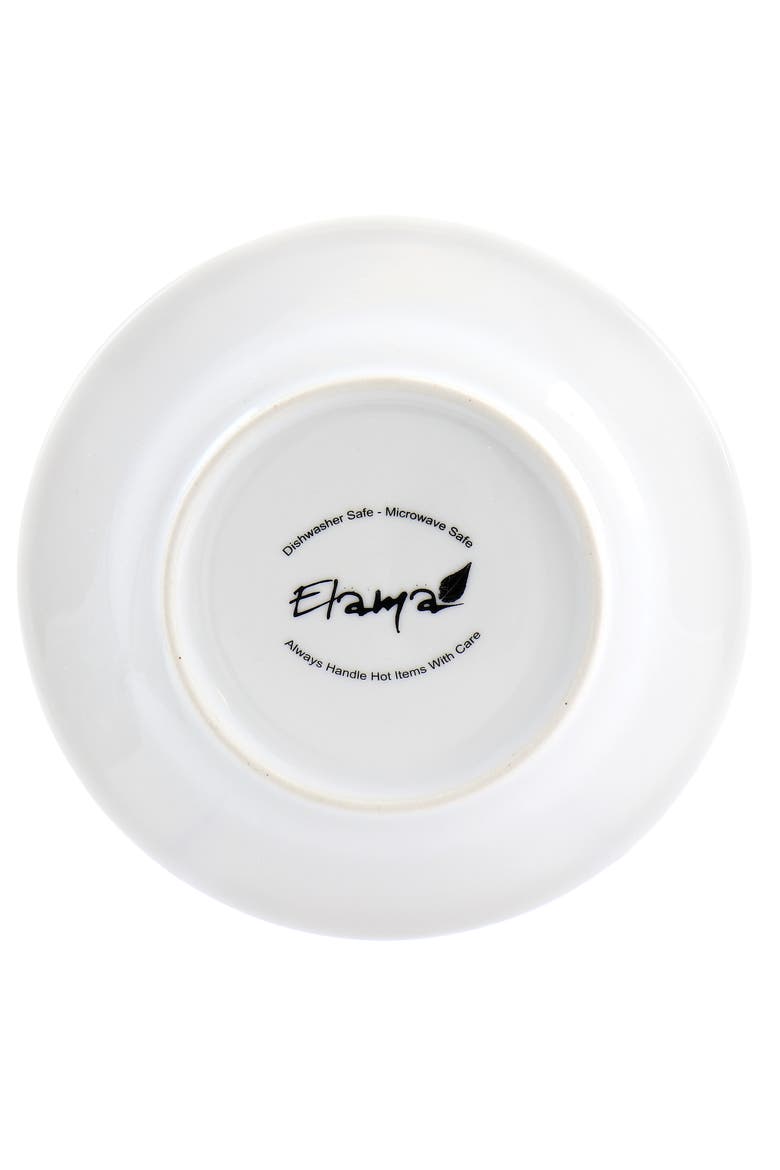 3 Tier Round Plate Porcelain Serveware Set, Alternate, color, White
