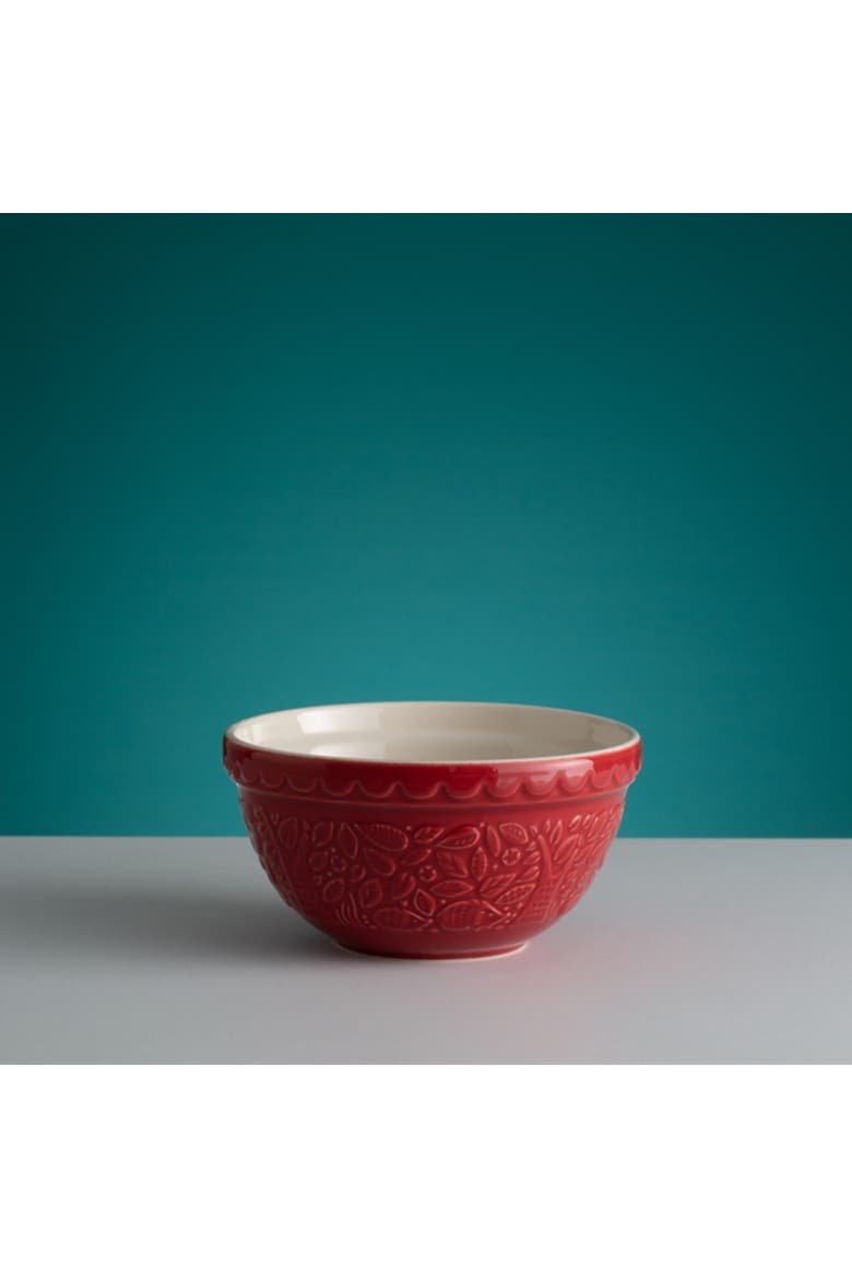 In The Forest Hedgehog Size 30 Mixing Bowl, Red, 1.15 Quart, Alternate, color, Red