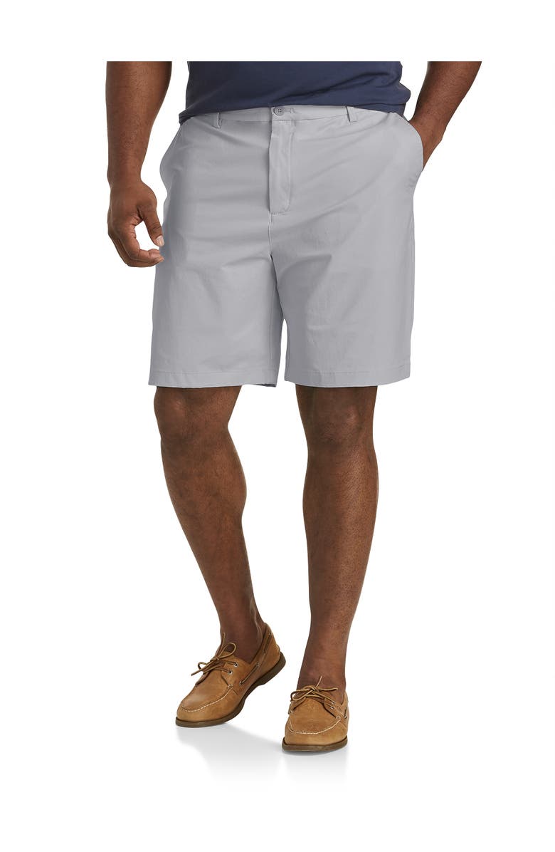 vineyard vines Big & Tall On-The-Go Shorts, Main, color, Ultimate Gray