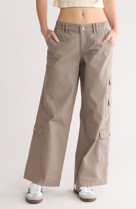 Low Rise Baggy Cargo Pants